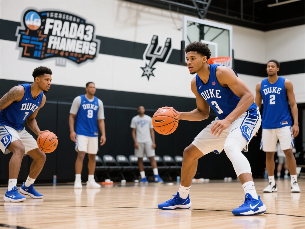 杜克球员访马刺训练馆,冠军文化塑造疯三辉煌之路 作为篮球界备受瞩目的年度盛事,疯三锦标赛